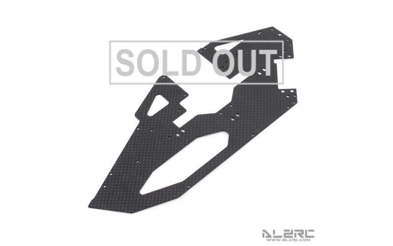ALZRC - Devil X360 Carbon Fiber Main Frame - Medium Servo - 1.2mm Left